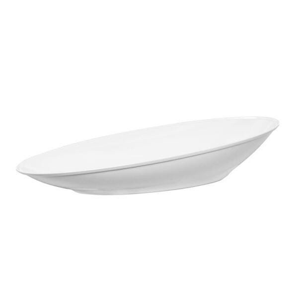 Saladeira Oval Vemplast 60cm Profissional Cook Branca