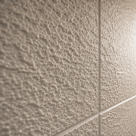 Kit 20 Placas 3D PVC Revest Efeito Textura Branco Fosco 50x50cm