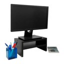 Ver imagem 1 de Base Suporte para Monitor Apoio de Mesa Madeira Preto