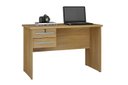 Ver imagem 1 de Escrivaninha Mesa para Computador Byte 2 Gavetas com Chave Valdemoveis Cinamomo
