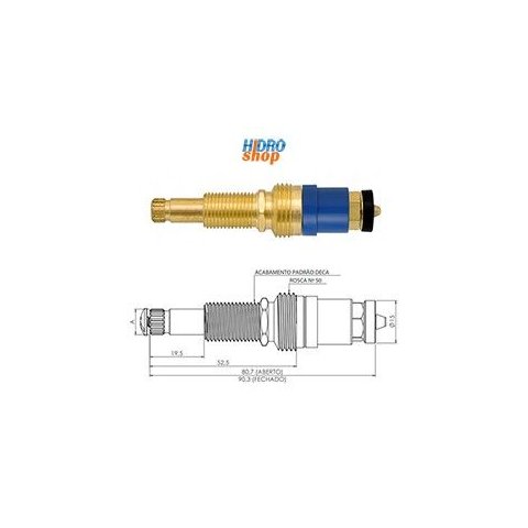 Reparo Registro Pressão e Misturador Bometal - 12304