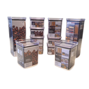 Ver imagem 7 de KIT 10 Potes Herméticos Quadrados 480/1000/2200ml Empilhável Paramount