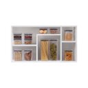Ver imagem 5 de KIT 10 Potes Herméticos Quadrados 480/1000/2200ml Empilhável Paramount
