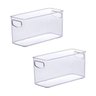 Kit 2 Organizador Diamond 25X10X13 CM Cristal Paramount - 1