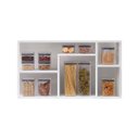 Ver imagem 4 de KIT 6 Potes Herméticos Quadrados 480ml Empilhável Paramount