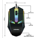 Ver imagem 2 de Mouse Usb Óptico Sensor Laser 1200 Dpi Led Rgb Dw-01