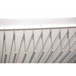 VARAL de teto Homellinea 15 v 3/8" x 1,00 m Alumínio Natural - 4