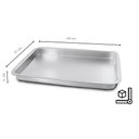 Ver imagem 2 de Assadeira retangular 43x31x50mm real 7104