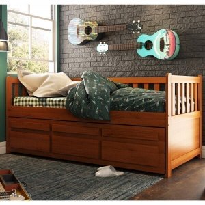 Bicama Solteiro Reta 3 Gavetas