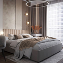 Ver imagem 6 de Kit 16 Cabeceiras Estofadas de Cama Queen Box Casal Modulada 1,60mx45cm