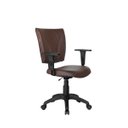 Ver imagem 1 de Cadeira de Escritório B-One Executiva Giratória Marron