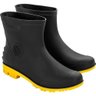 Bota (Ak) Pvc 35/36 Preta/Amarela C3/4 Cf Vonder - 1