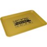 Bandeja Decorativa para Servir Home&co Metal 3x51x36cm Amarelo - 1