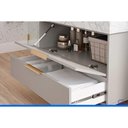 Ver imagem 6 de Conjunto Banheiro c/Espelho Riviera/Gales 70cm Platina MGM