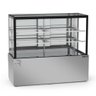 Vitrine Seca 1,45 Metros 2 Prateleiras Titanium Premium Inox Vtprs1450 2p 220v - Refrimate - 1