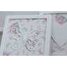 Trio Quadros Parede Decoração Quarto Menina Bebê D217 Infantil Borboleta Jardim Coração Pássaro - 9