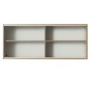 Ver imagem 7 de Armário Aéreo Madesa 2 Portas de Correr de Vidro para Cozinhas Glamy, Lux e Reims Rustic Cor:Rustic