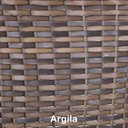 Ver imagem 5 de Kit 5 Banquetas em Alumínio e Fibra Sintética Haiti para Cozinha, Edícula Trama