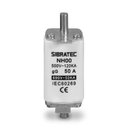 Ver imagem 2 de Fusivel Nh 00C 50A Capacidade de Ruptura 120KA 500VCA, Corrente 50A