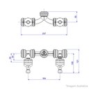 Ver imagem 2 de Base de Desviador para Chuveiro Cpvc 22mm Deca