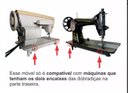 Ver imagem 4 de Gabinete 5 Gavetas Máquina Domestica+4 Rodinhas- Luxo-avelâ