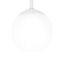 Ver imagem 2 de Kit 2 Lustre Plafon Orby Branco 23x14 cm