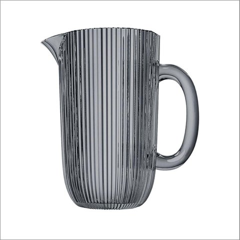 Jarra Cameratta em Cristal Ecológico 1,3l Cinza - L'hermitage
