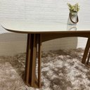 Ver imagem 3 de Mesa de Jantar 06 Lugares 180x90cm 100% Mdf Tm69 Dalla Costa
