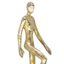 Ver imagem 3 de Escultura Decorativa Homem Escada em Poliresina Dourado 16 Cm F04 - D’Rossi