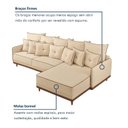Ver imagem 5 de Sofá Living 260cm Chaise Lado Direito Athena