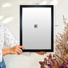 Quadro Decorativo Divino Pai Eterno Clássico moldura 44x32cm - 6