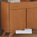 Ver imagem 6 de Buffet para Sala de Jantar Laqueado 100% MDF 2 Portas 92cm Pés Madeira Maciça Aros