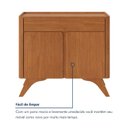 Ver imagem 7 de Buffet para Sala de Jantar Laqueado 100% MDF 2 Portas 92cm Pés Madeira Maciça Aros