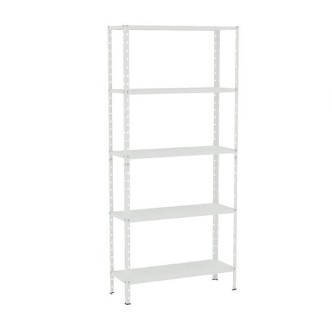 Estante Aço 5 Prateleiras Eaf005 Branca