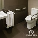 Ver imagem 5 de Kit 6 Barra Alca Apoio 30/40cm Inox Escovado Idoso / Deficiente