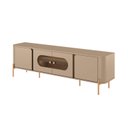 Ver imagem 2 de Rack para TV até 75 Polegadas com LED 180cm Bordas Arredondadas Juquehy