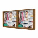 Ver imagem 2 de Closet Casal Duplo Fortaleza 6 Portas Plus 12 Prateleiras