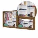 Ver imagem 7 de Closet Casal Duplo Fortaleza 6 Portas Plus 12 Prateleiras