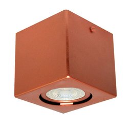 Spot Plafon Mini Sobrepor Alumínio Cobre Mr16 Gu10 - 1