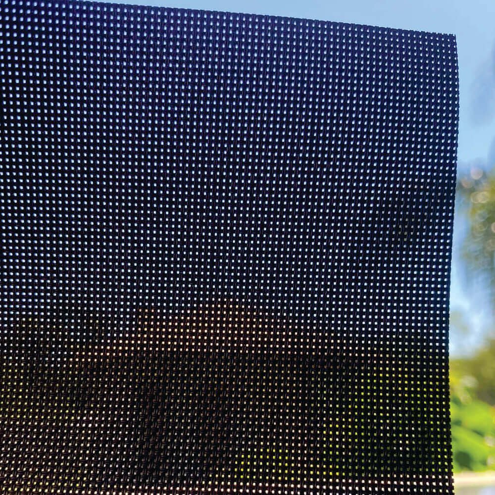 Persiana Rolo Screen 3% Preto - 1,50m x 2,60m - 4