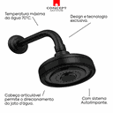 Ver imagem 6 de Ducha Autolimpante Preta Concept Metais