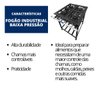 Fogão Industrial 4 Bocas 30x30 Baixa Pressão P5 Jcn - 6