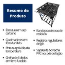 Ver imagem 5 de Fogão Industrial 4 Bocas 30x30 Baixa Pressão P5 Jcn