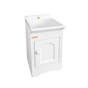 Ver imagem 1 de Gabinete Tanque Esfregador 20L Área de Serviço Branco 004