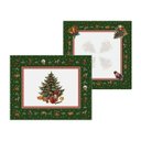 Ver imagem 2 de Kit Jogo Americano + Guardanapo Natal Árvore Verde Nsw 4 Peças