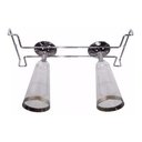 Ver imagem 1 de Suporte Organizador Taças Reto 25cm Cromado Jomer 4350