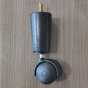 Ver imagem 6 de Conjunto de 4 Pés Cama Box Solteiro Casal Pés para Móveis Rodizio Madeira Tabaco