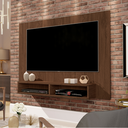 Ver imagem 1 de Painel para Tv Sala com Dois Nichos Ipanema - Giga Móveis:cedro