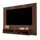 Ver imagem 4 de Painel para Tv Sala com Dois Nichos Ipanema - Giga Móveis:cedro