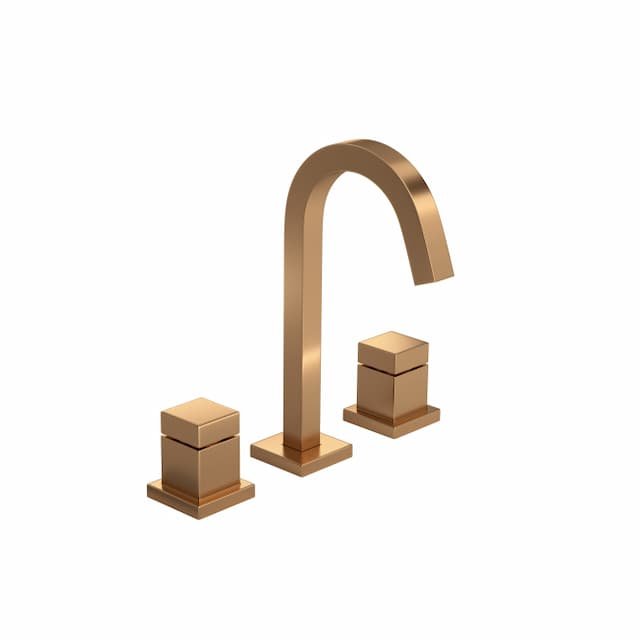 Ver imagem 1 de Misturador de Mesa Bica Alta para Lavatório Cubo Gold Matte 1877.gl86.mt